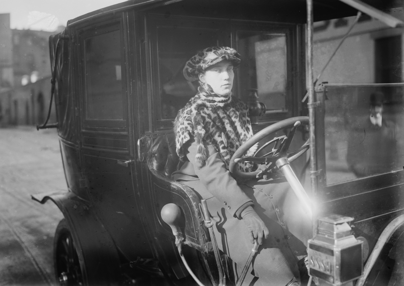 Wilma K Russey First Female Taxi Driver of New York