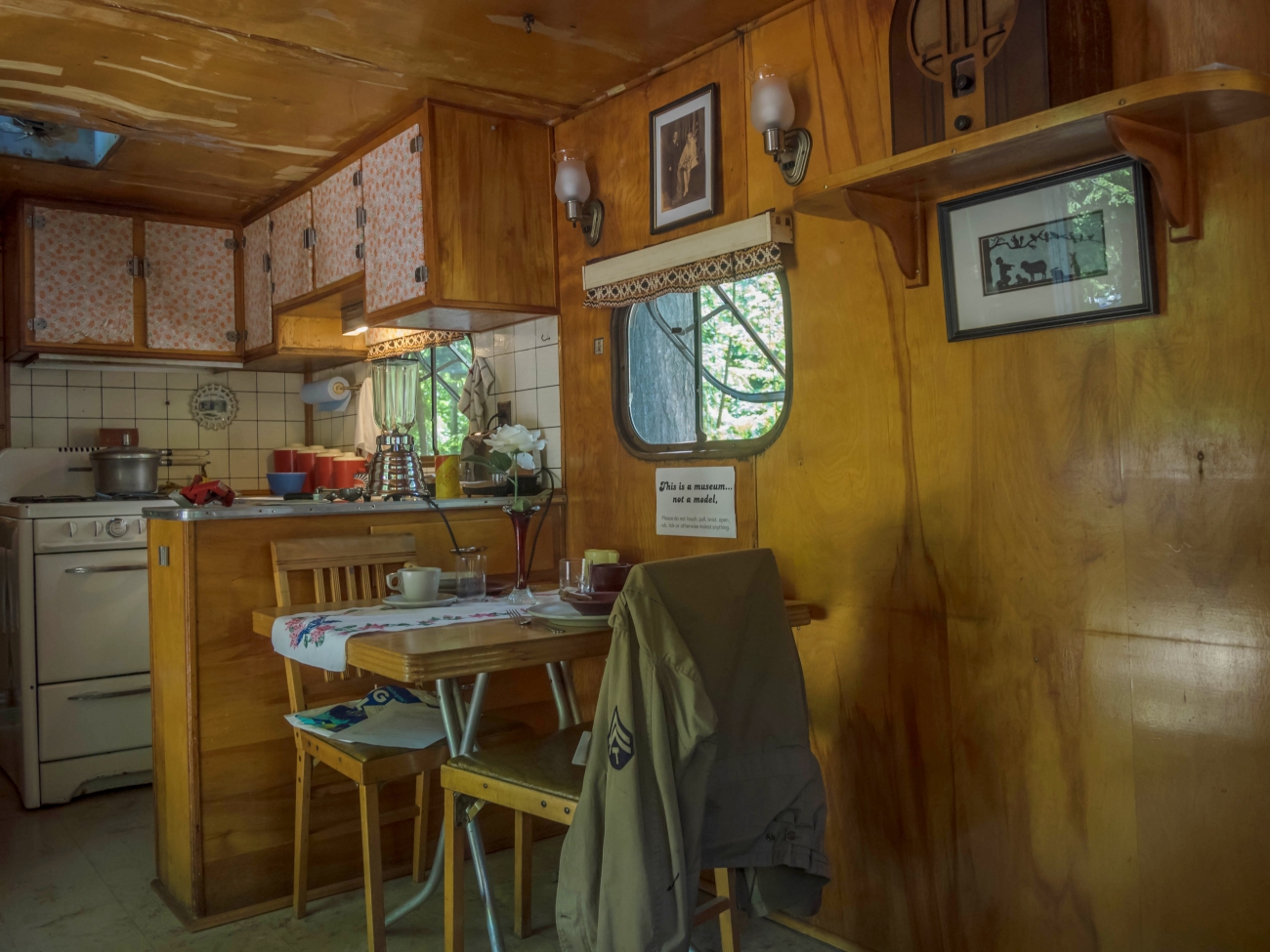 1930s Camper Interior