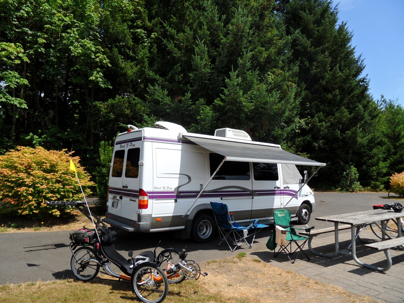 Modern Van Conversion for Camping
