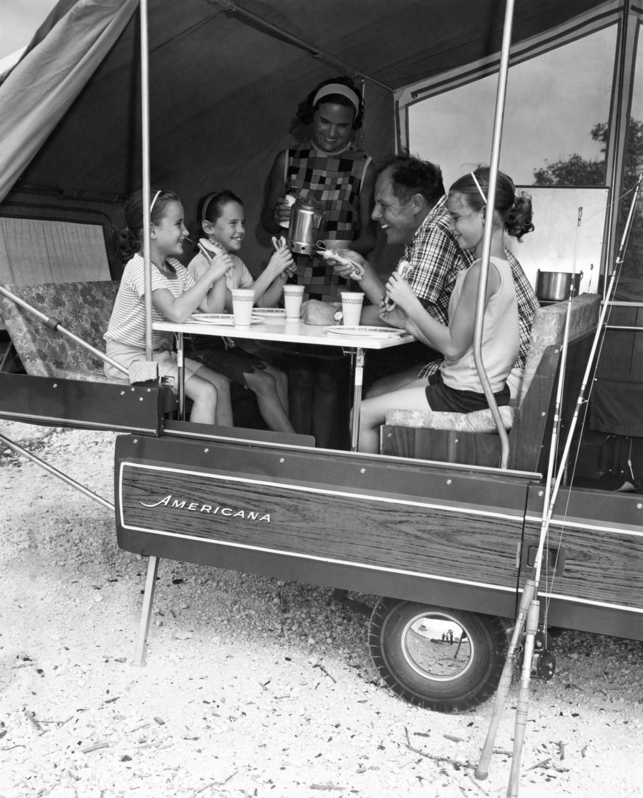 1966 Pop Up Camp Trailer