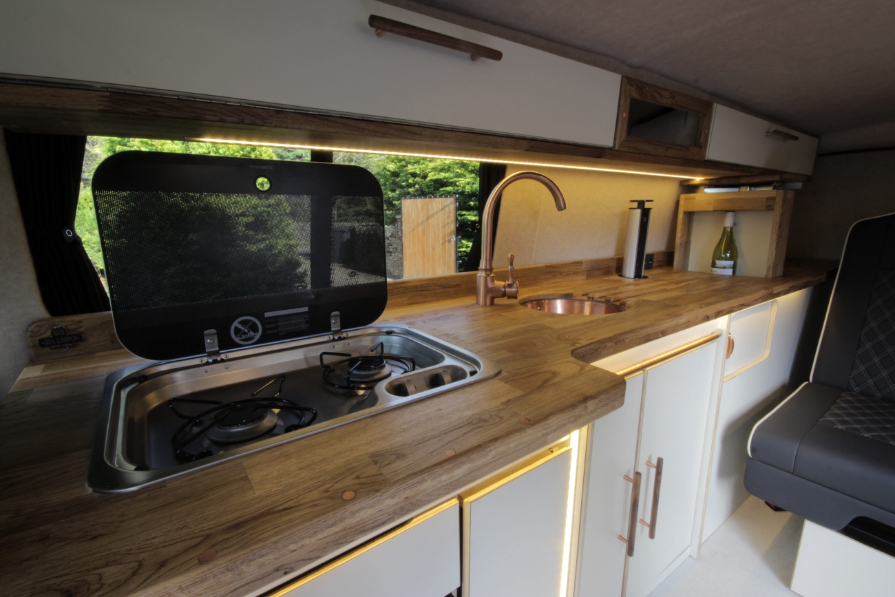 Modern Camper Van Interior