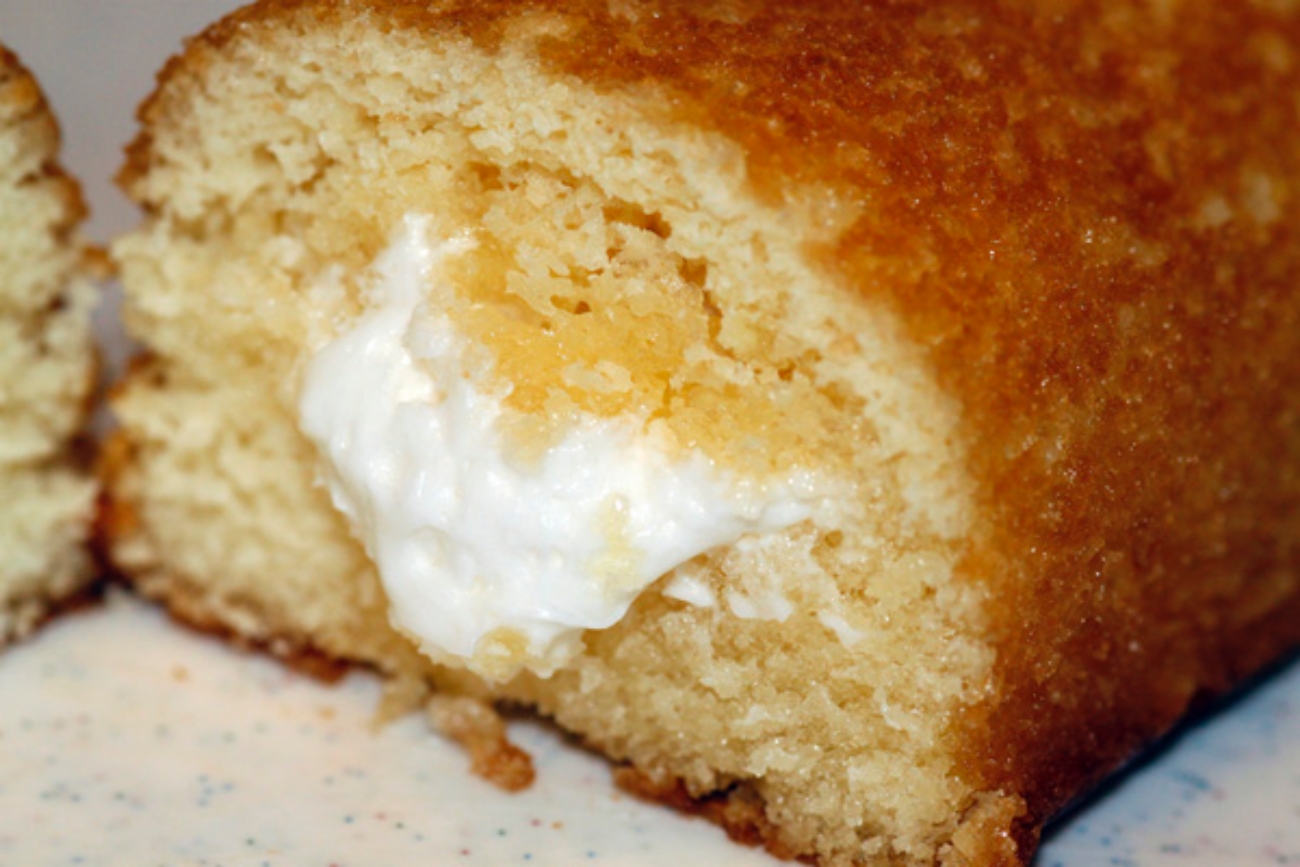 Close Up of Twinkie Filling