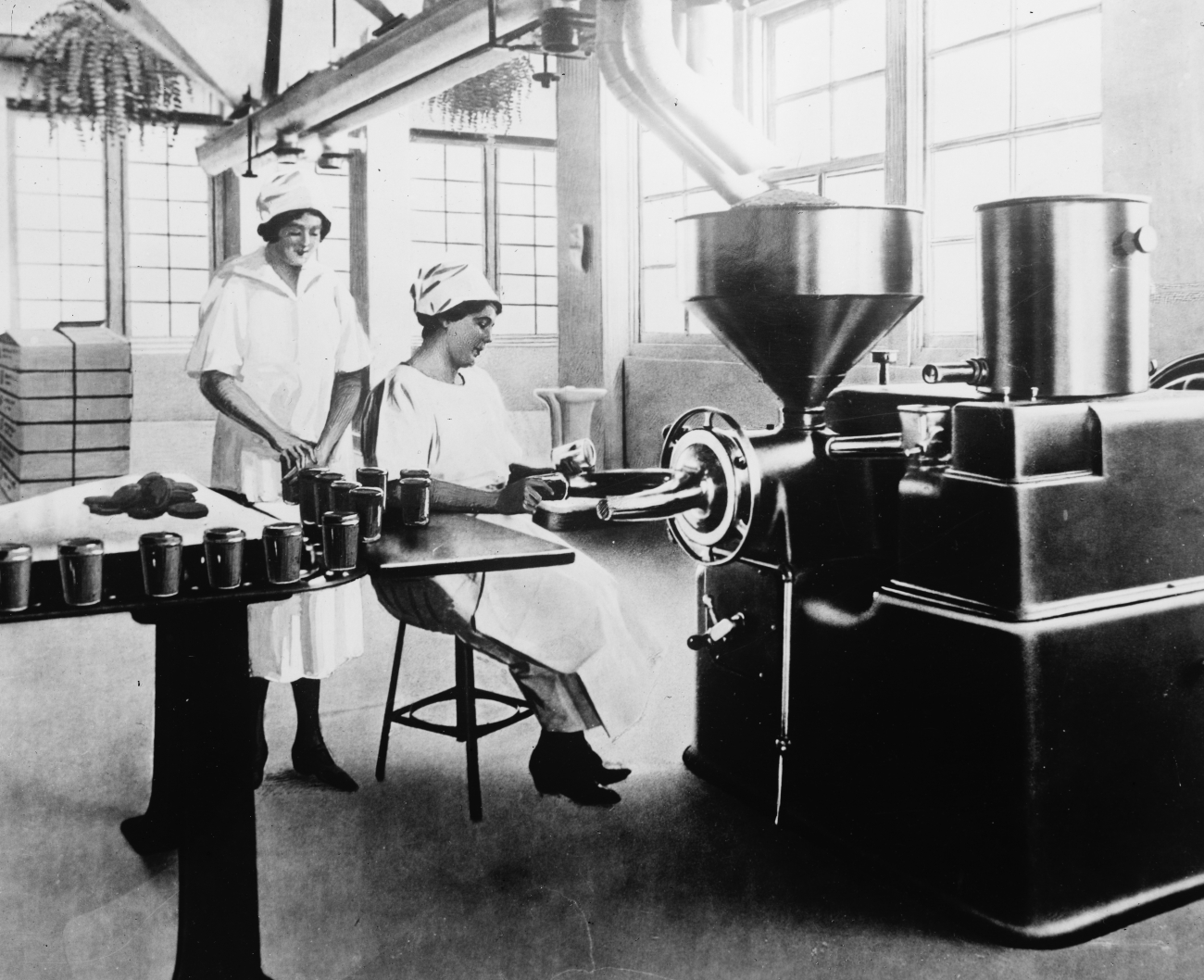 Making Peanut Butter 1920s