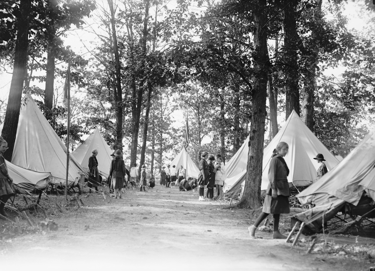 Girl Scout Campground 1919