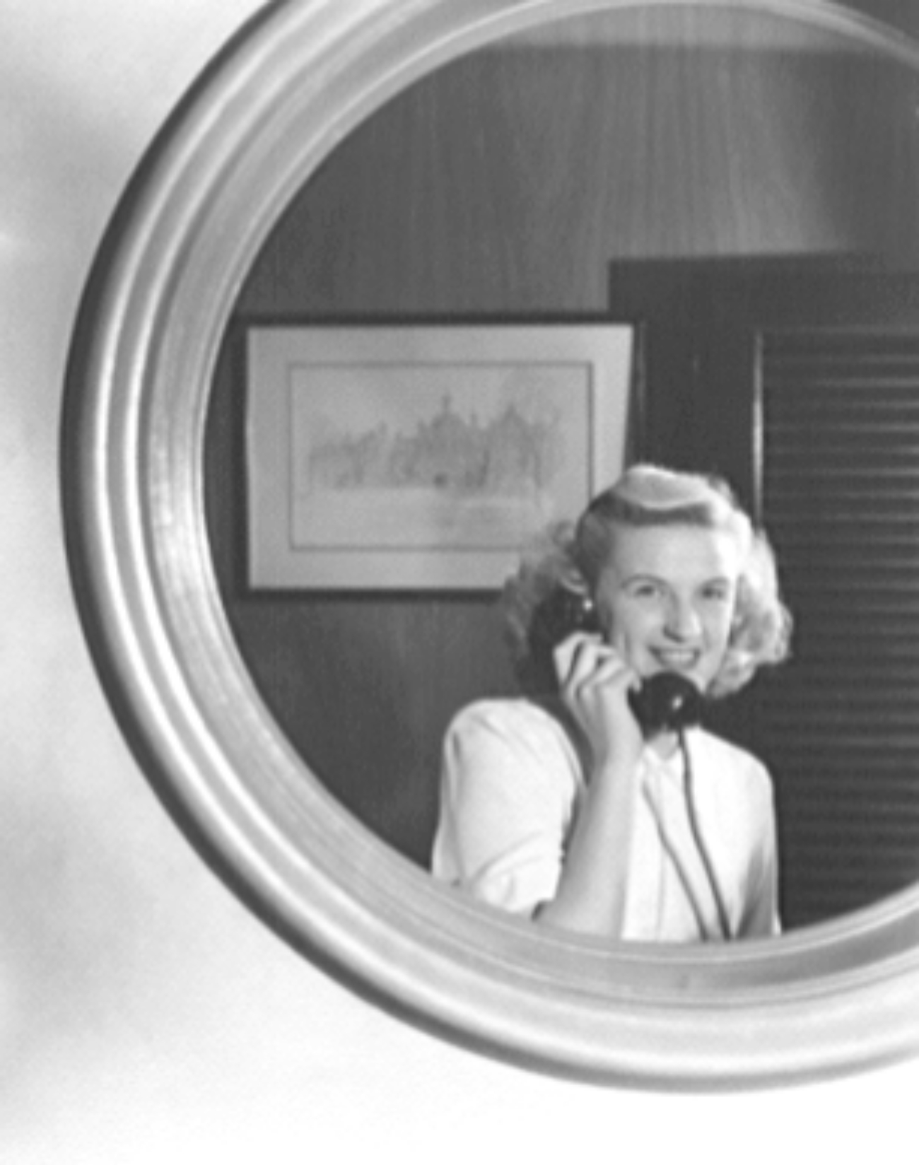 Woman on Phone Late 1940s