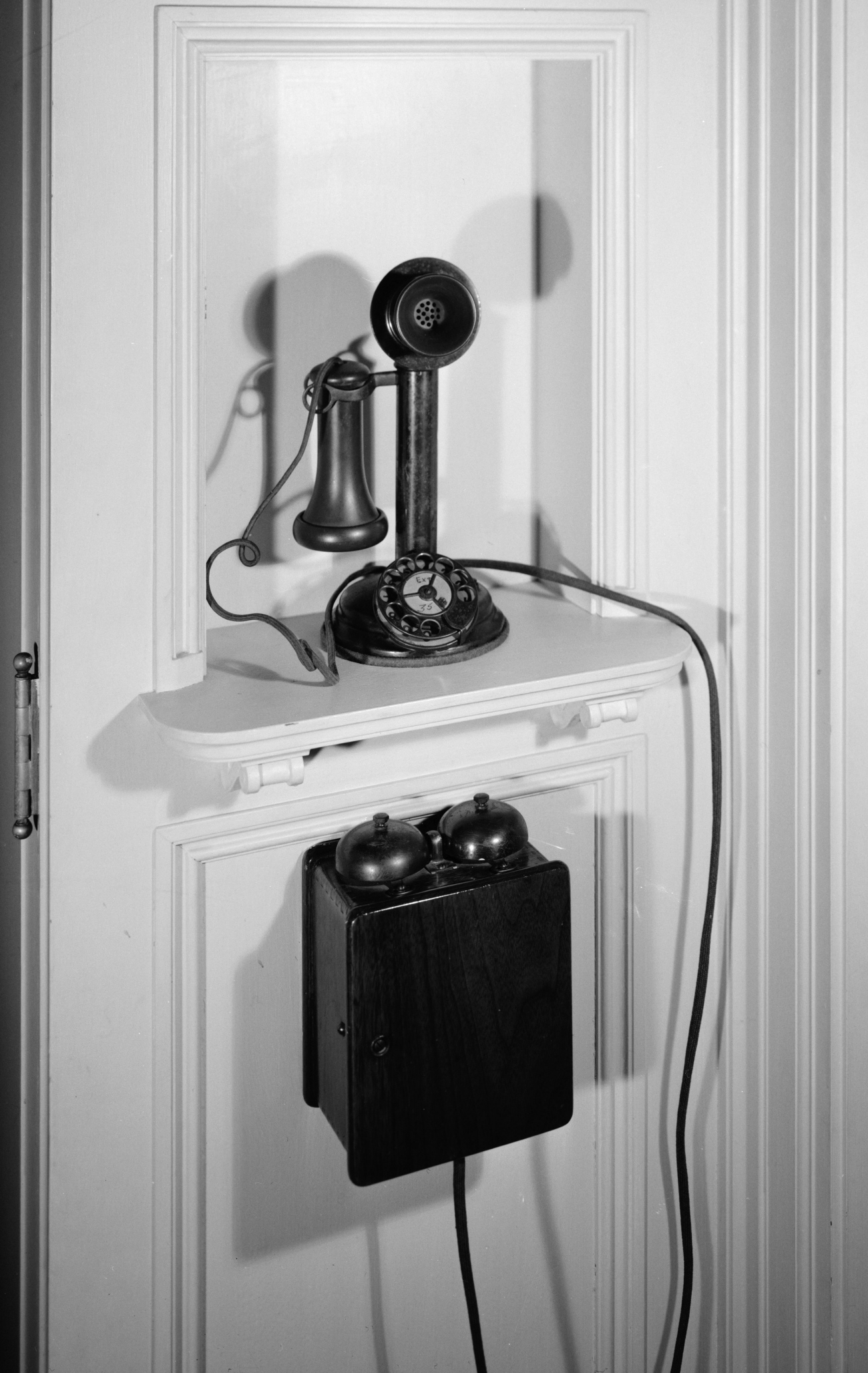 Old Fashioned Telephone with Box
