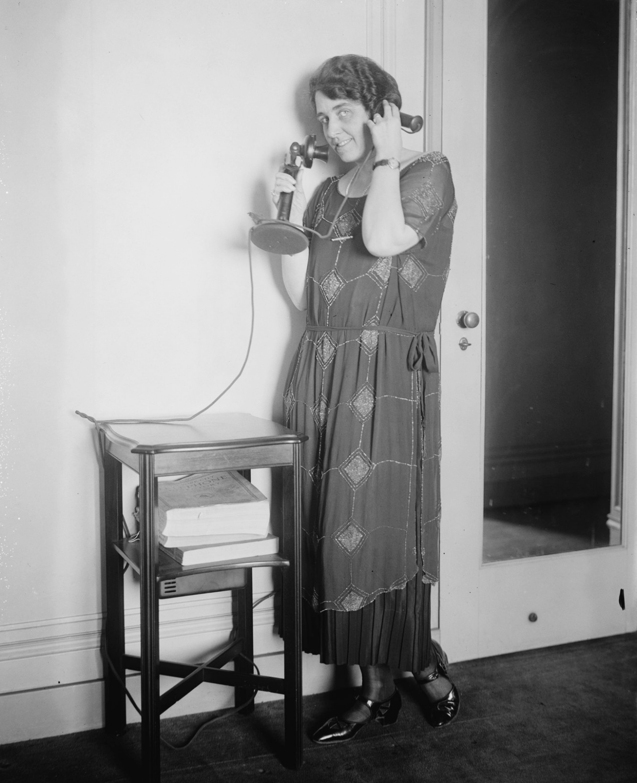 Woman on Phone 1920s