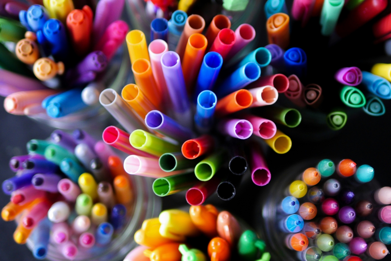 Variety of Markers