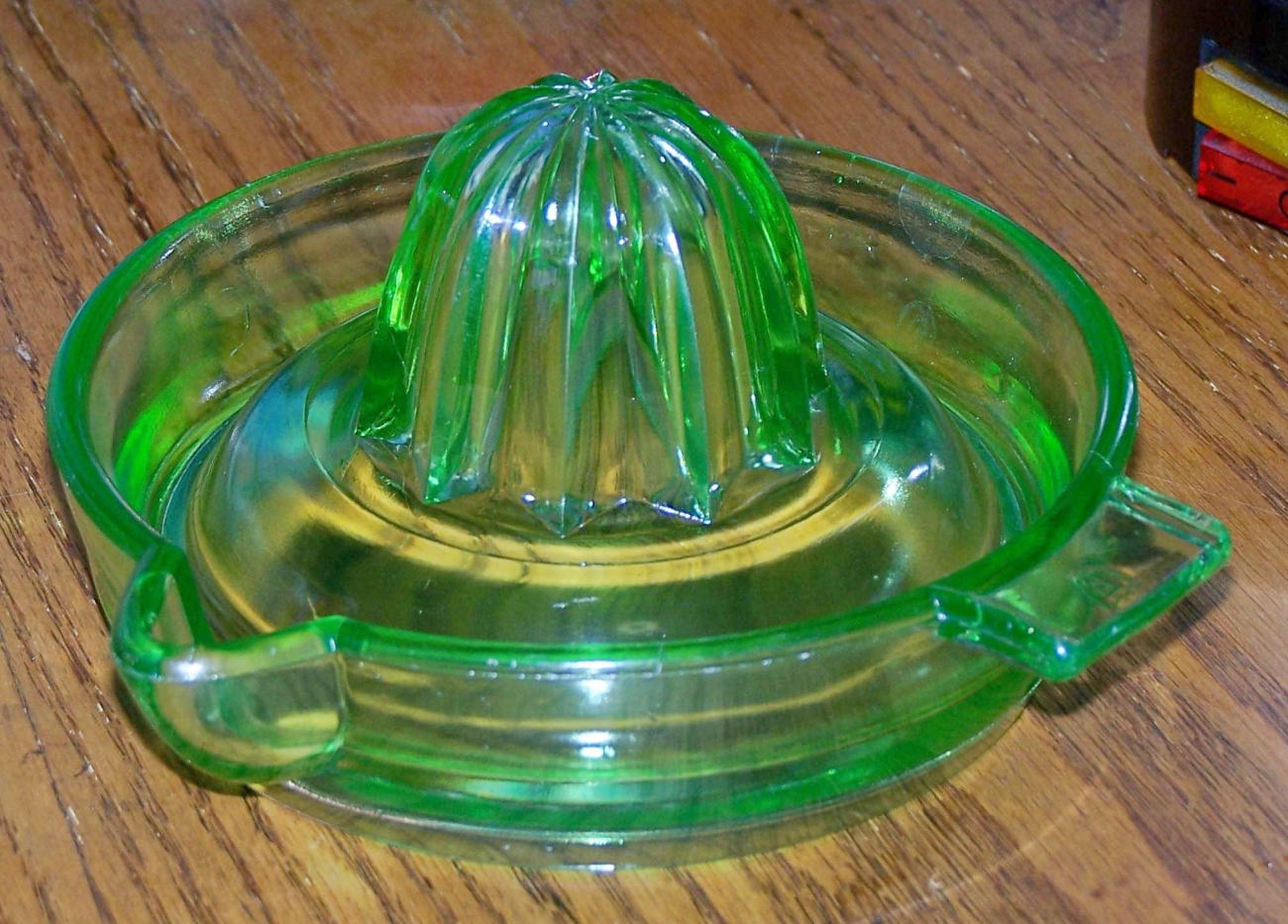 Depression Glass Juicer