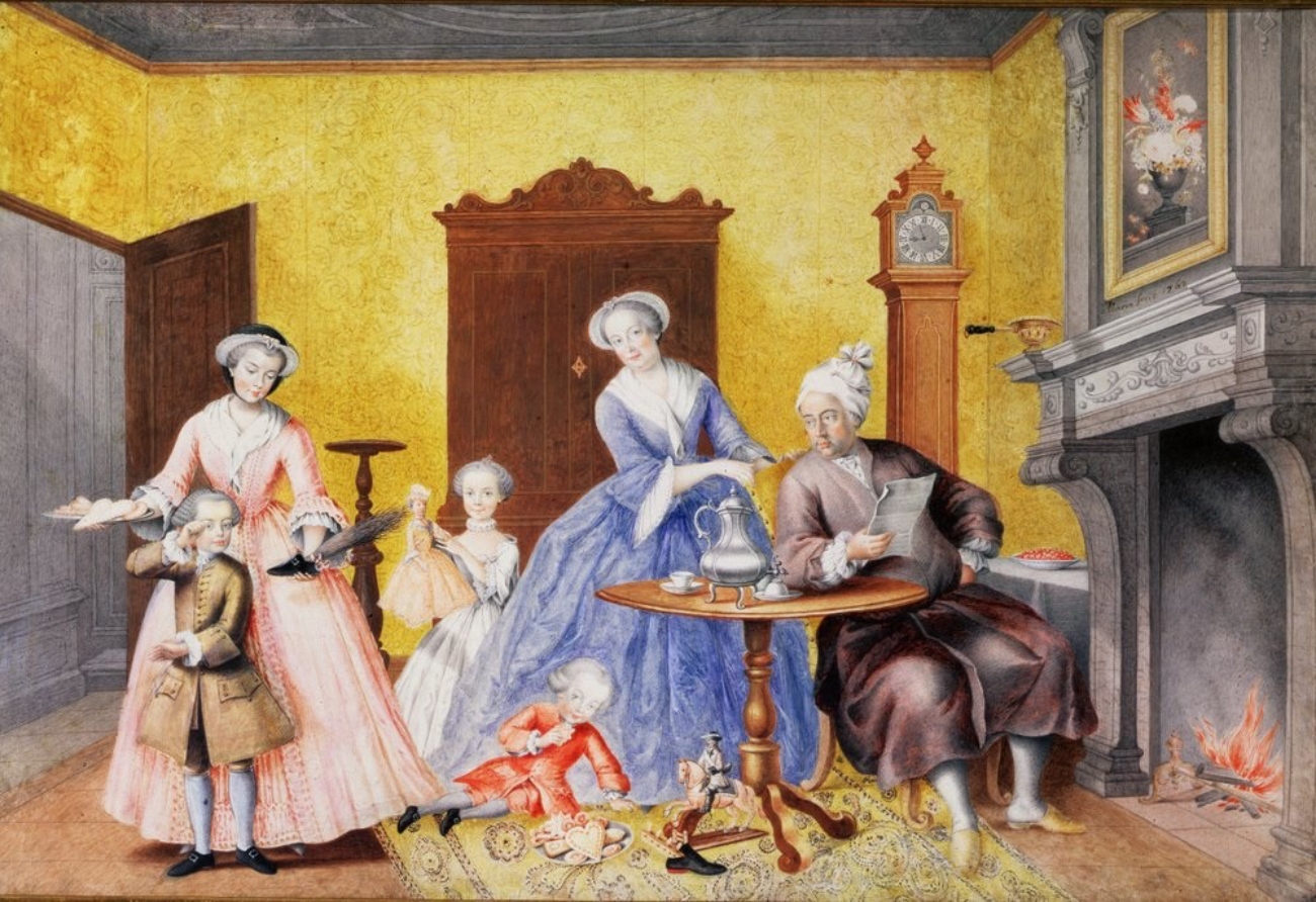 Painting of Frances I with His Family