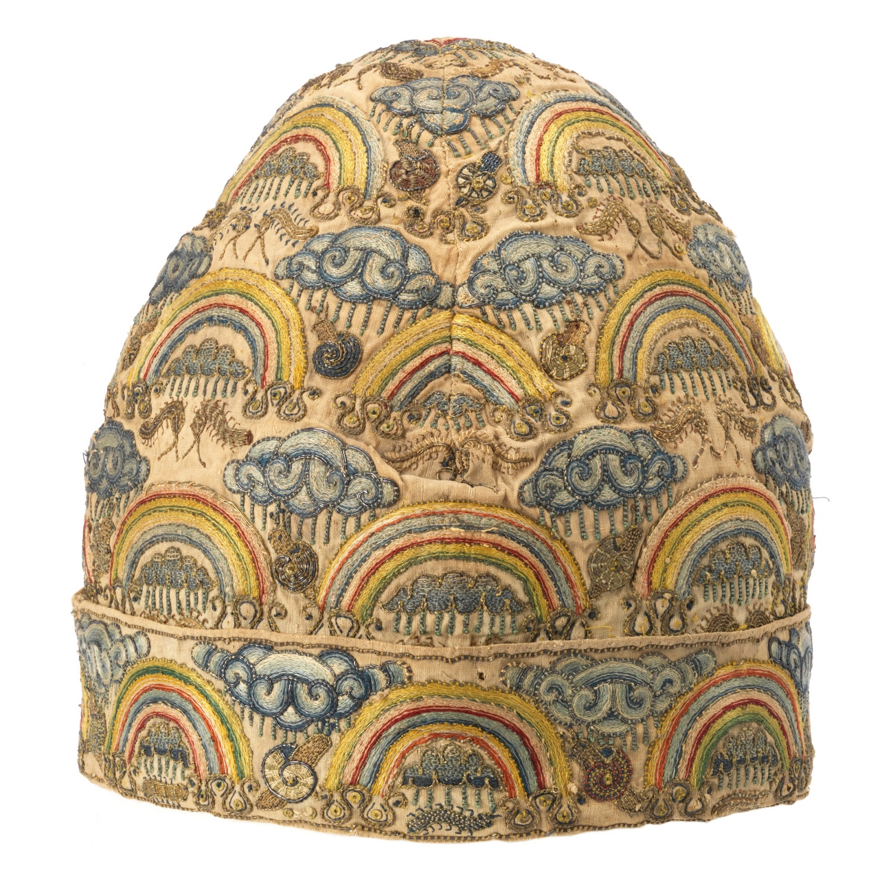 Heavily Embellished Nightcap from the 1500s