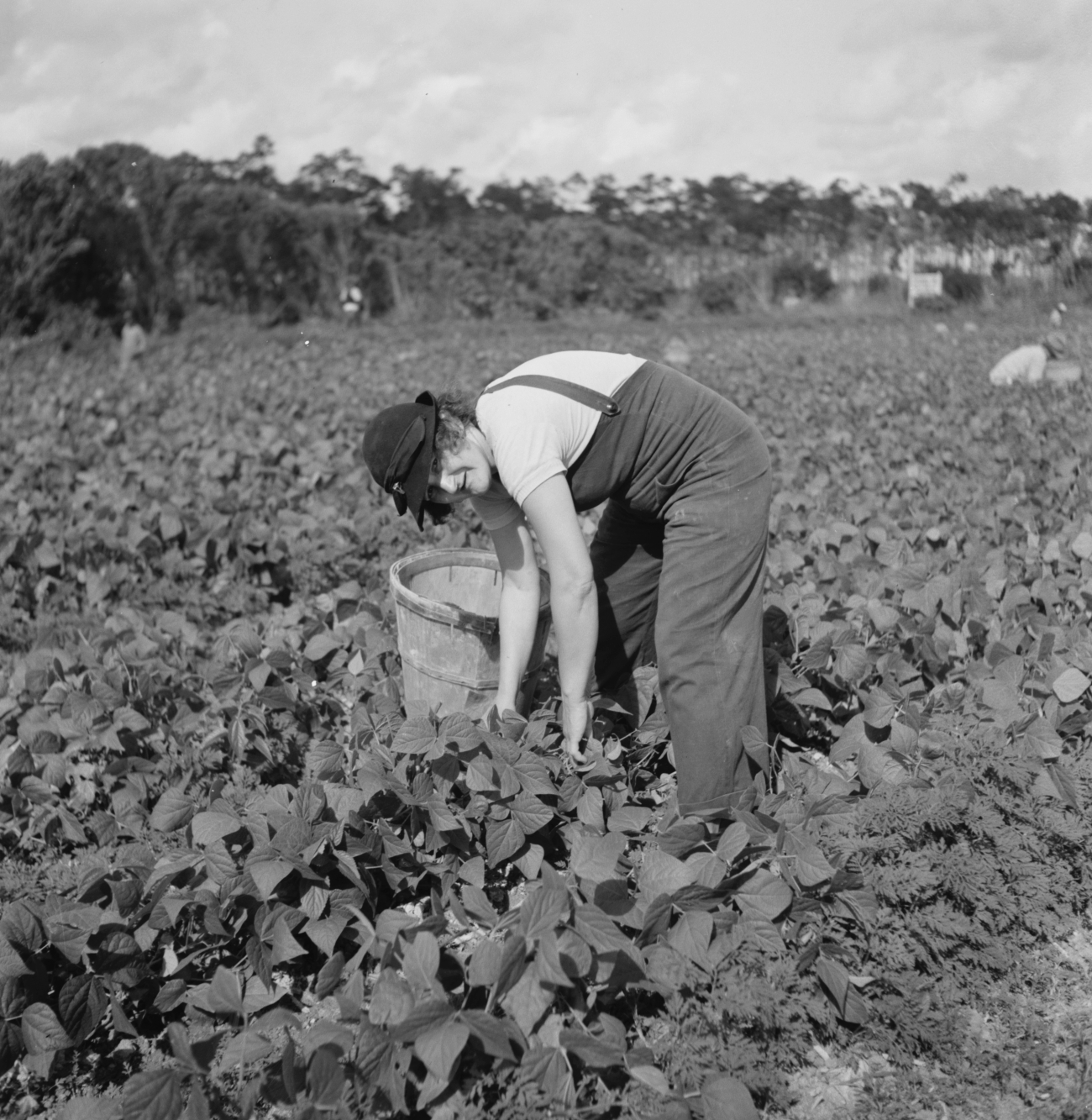 1930s Woman in Overalls