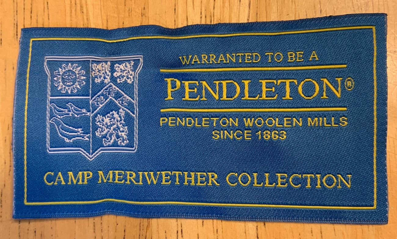 Mens Blue Pendleton Tag Camp Merriweather