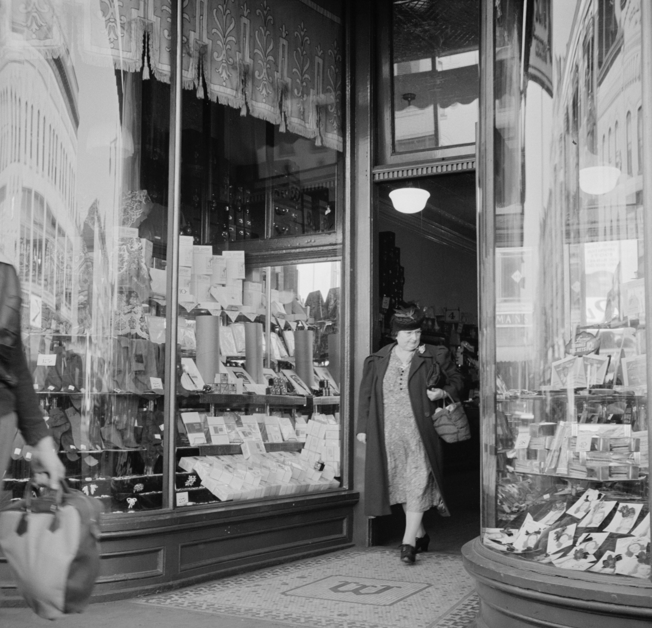 Woman Shopping in 1941