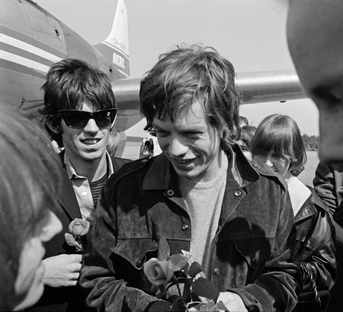 Rolling Stones Arrive in Finland 1965