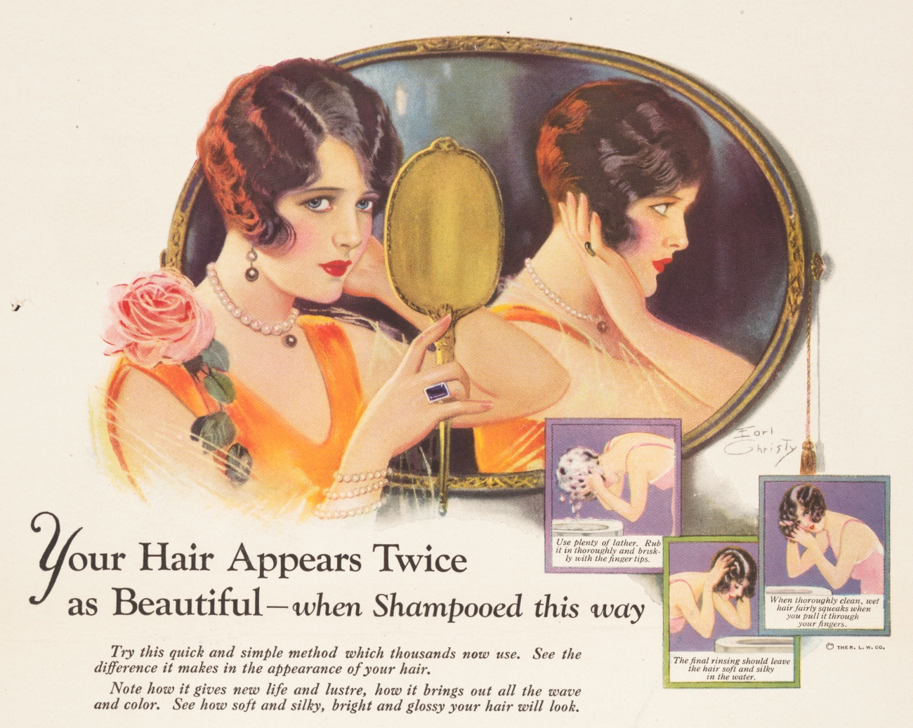 1926 Shampoo Advertisement