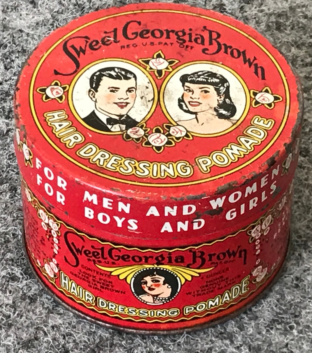Sweet Georgia Brown 1940s Hair Pomade