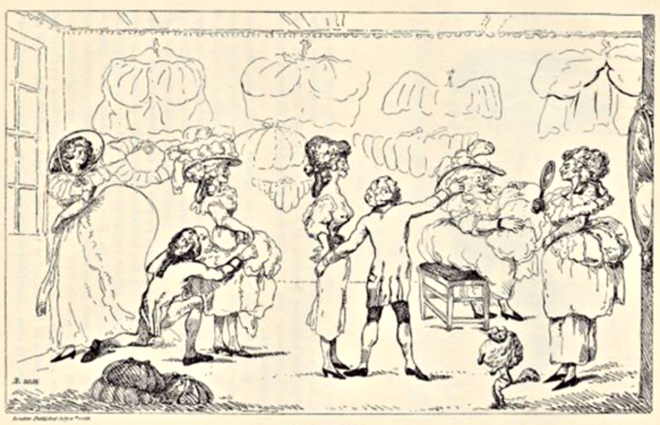 Print of the Bum Shop