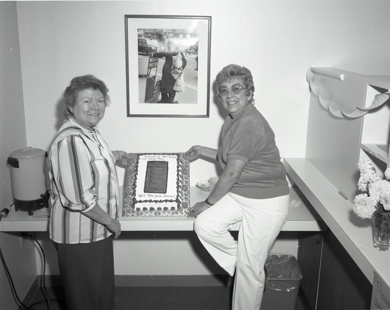 1970s Office Going Away Party