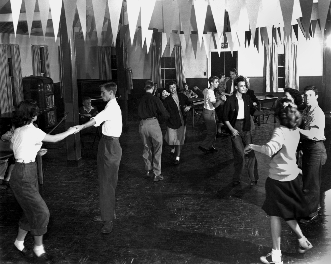 Young People Dancing 1945