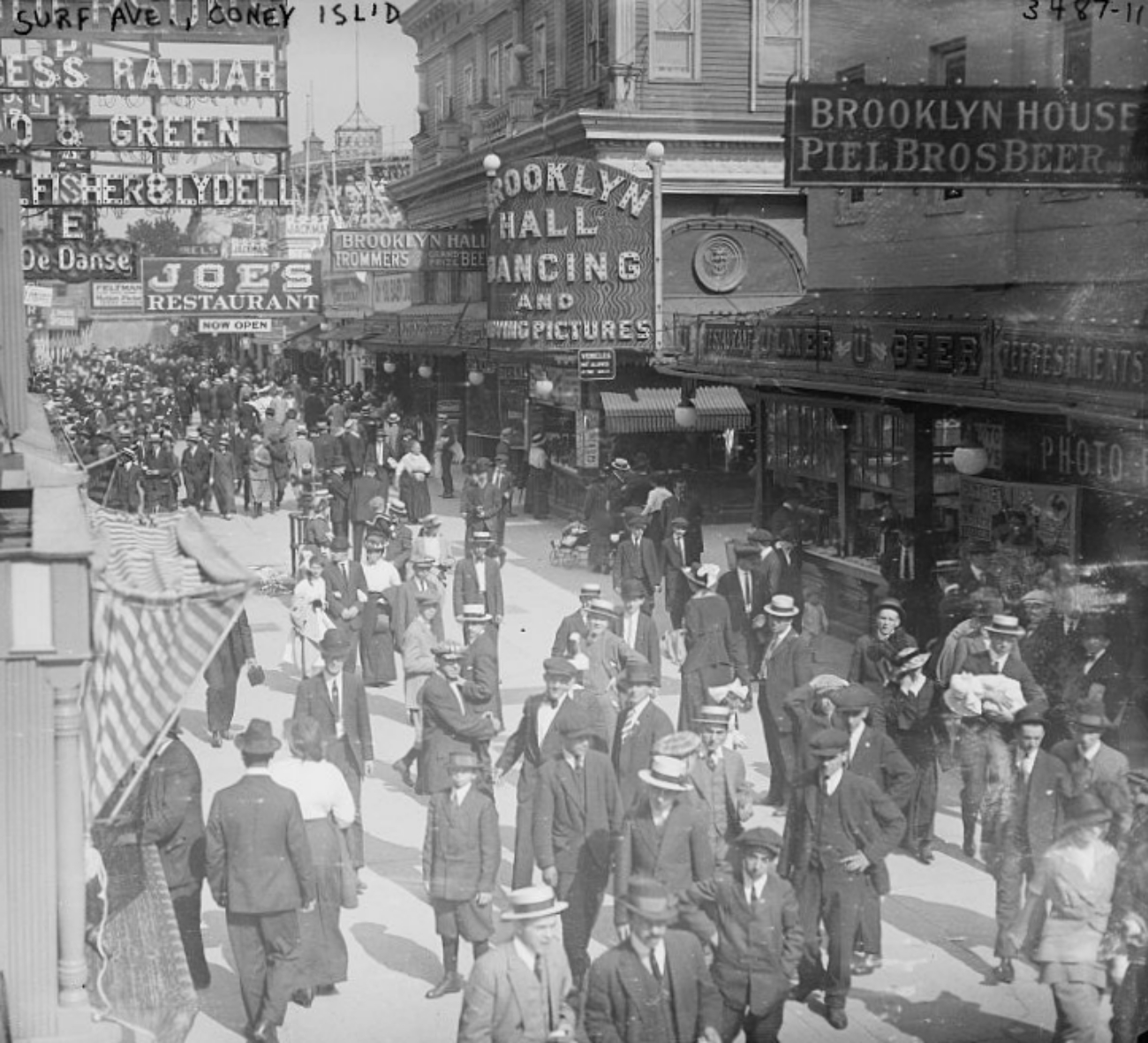 WWI Era Surf Ave Coney Island