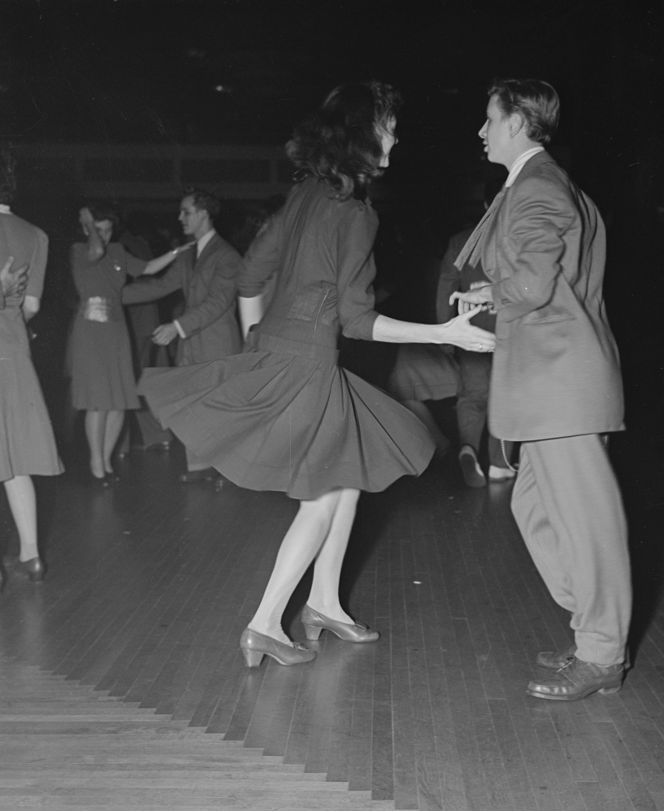 Couple Dancing in 1942