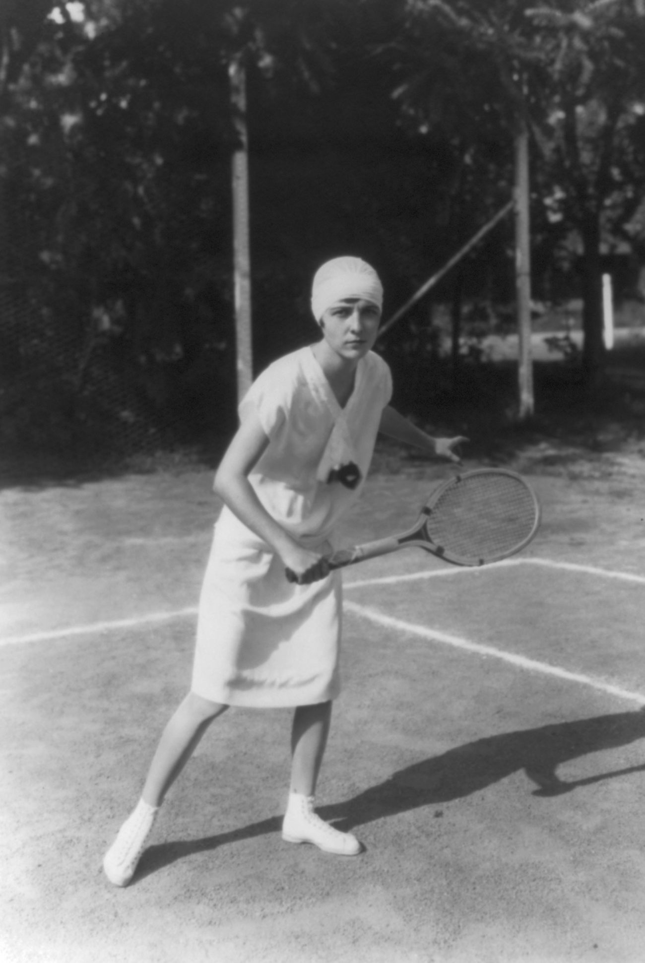 1928 Tennis Player Flapper Style