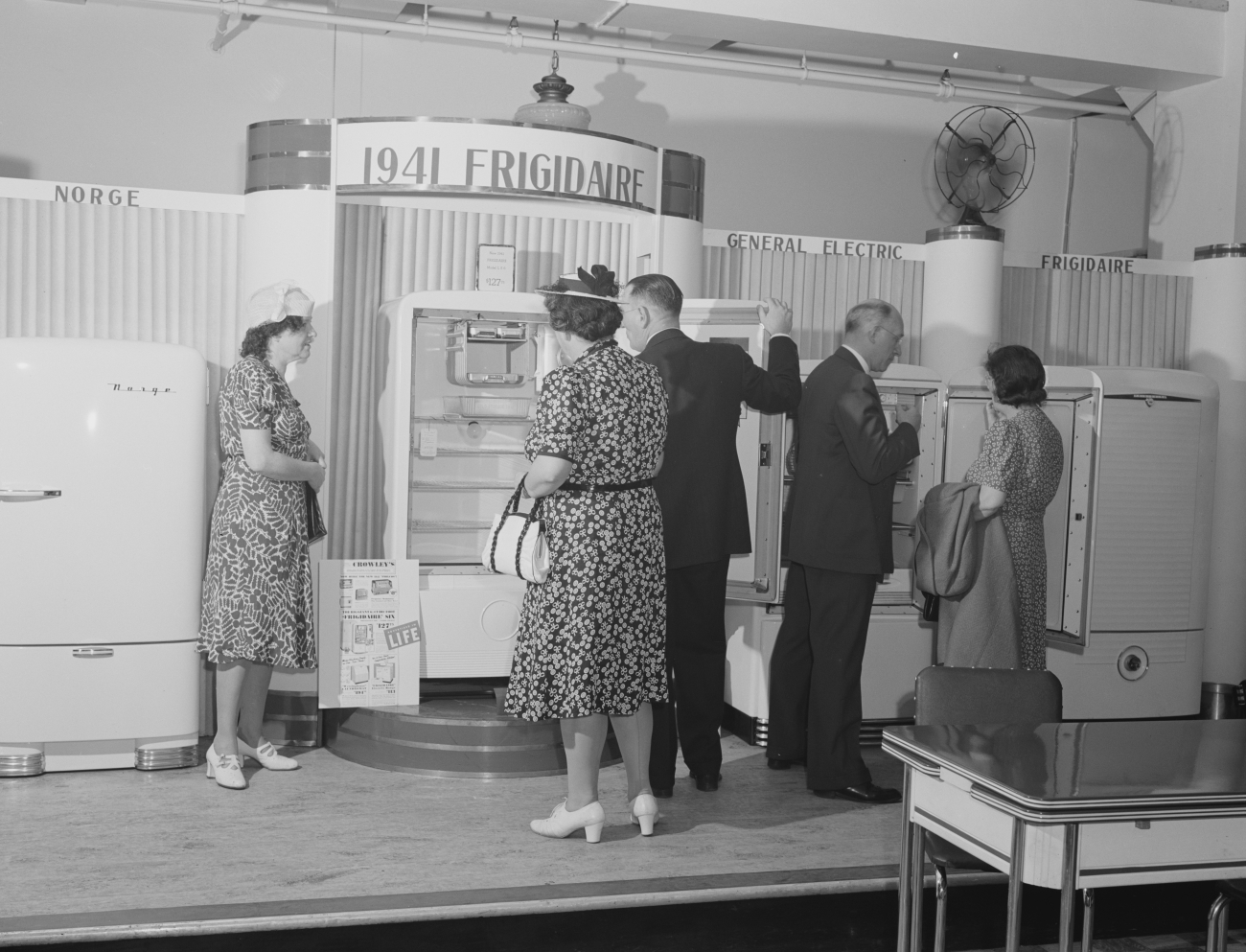 Refrigerator Shopping 1941