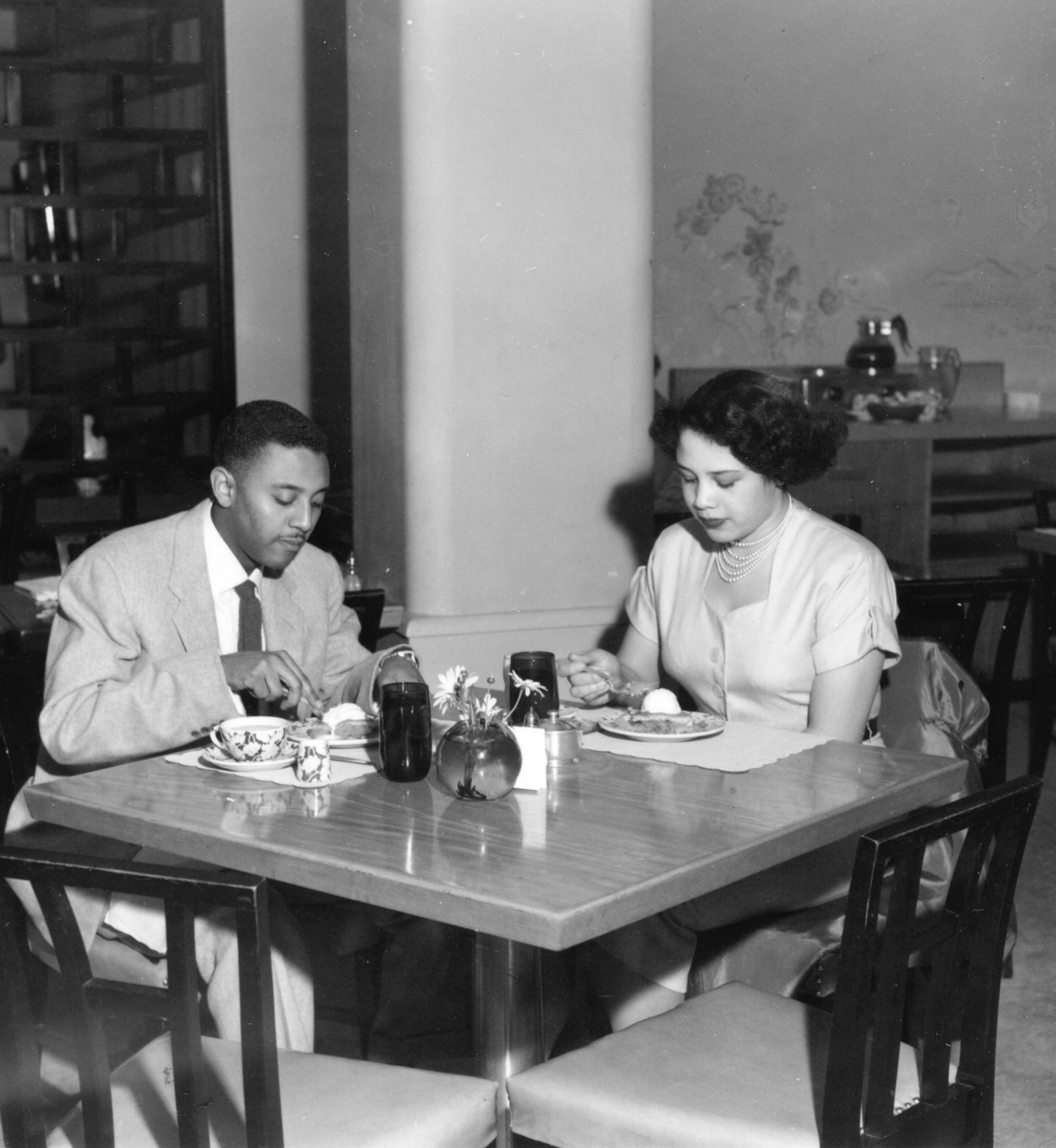 Couple on a Date in the 1950s