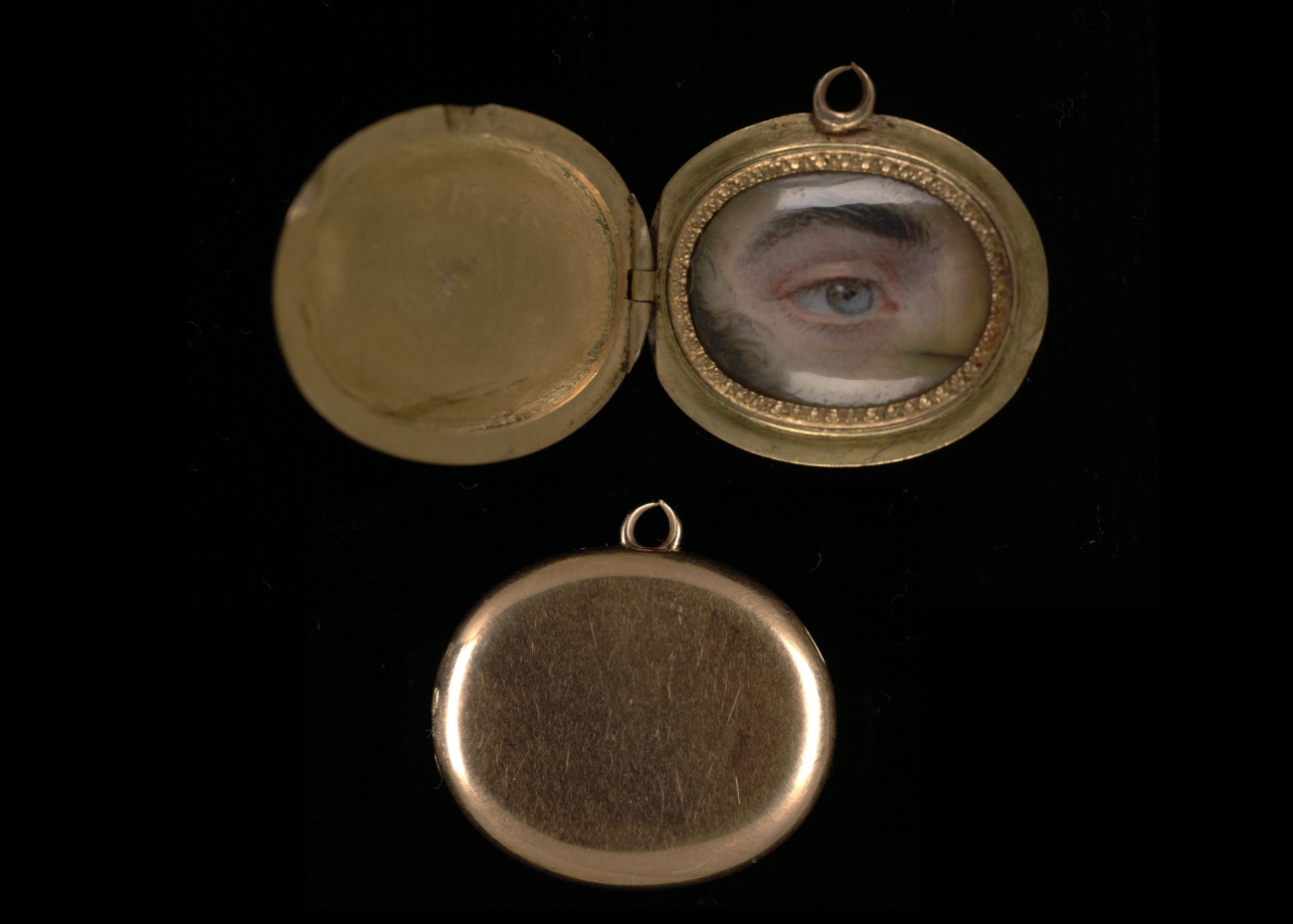 1824 Locket of Man's Eye