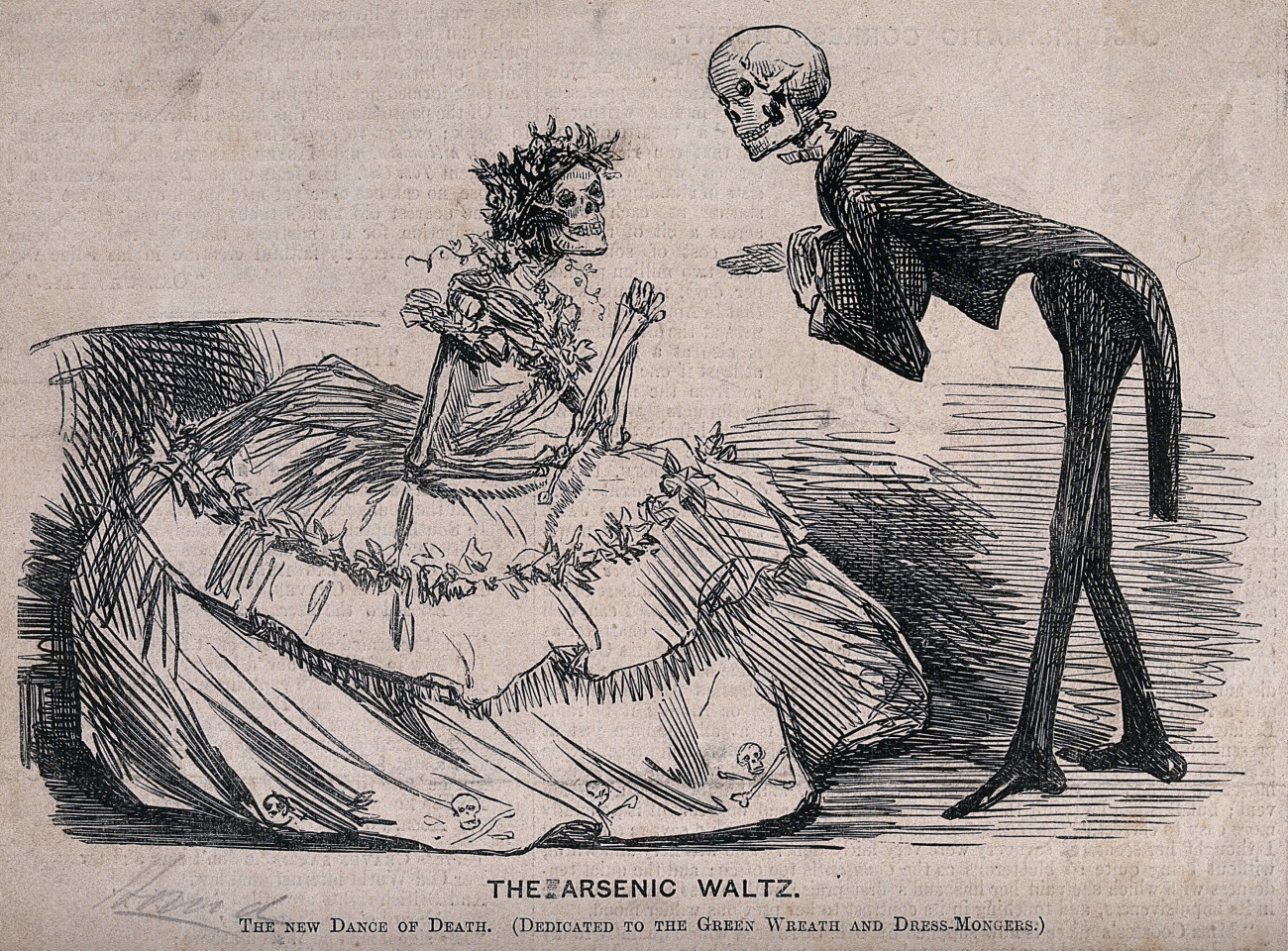 Arsenic Waltz Cartoon