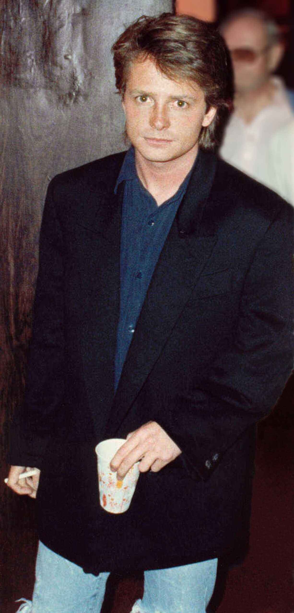 Michael J. Fox in the 1980s Wearing a Blazer