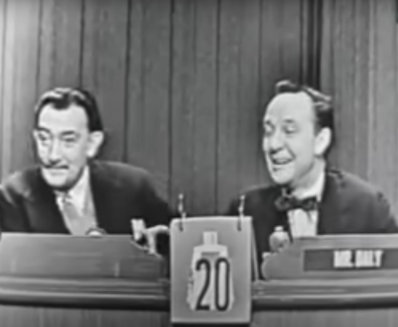 Dali and Daly in 1950