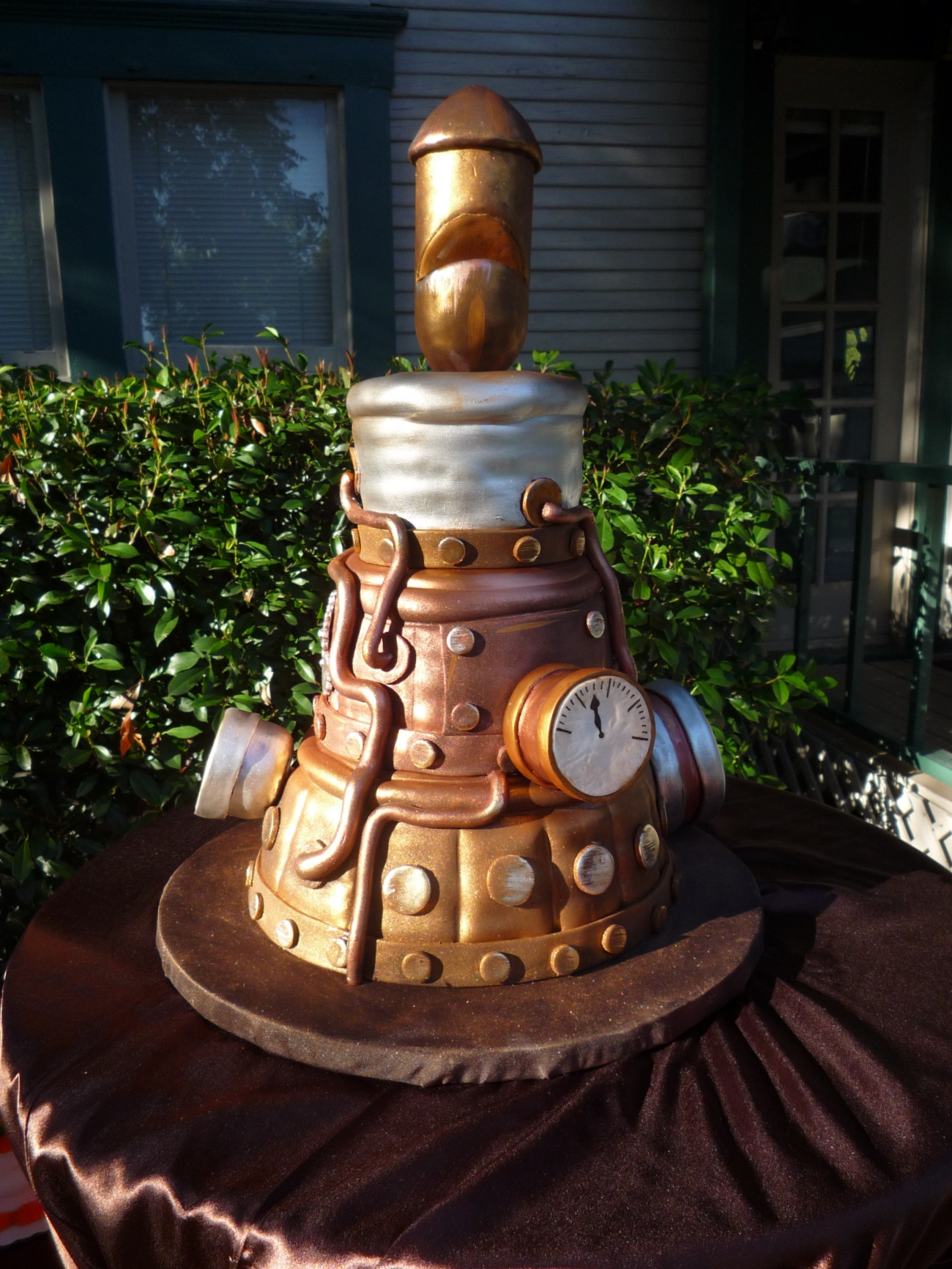 Steampunk Groom's Cake