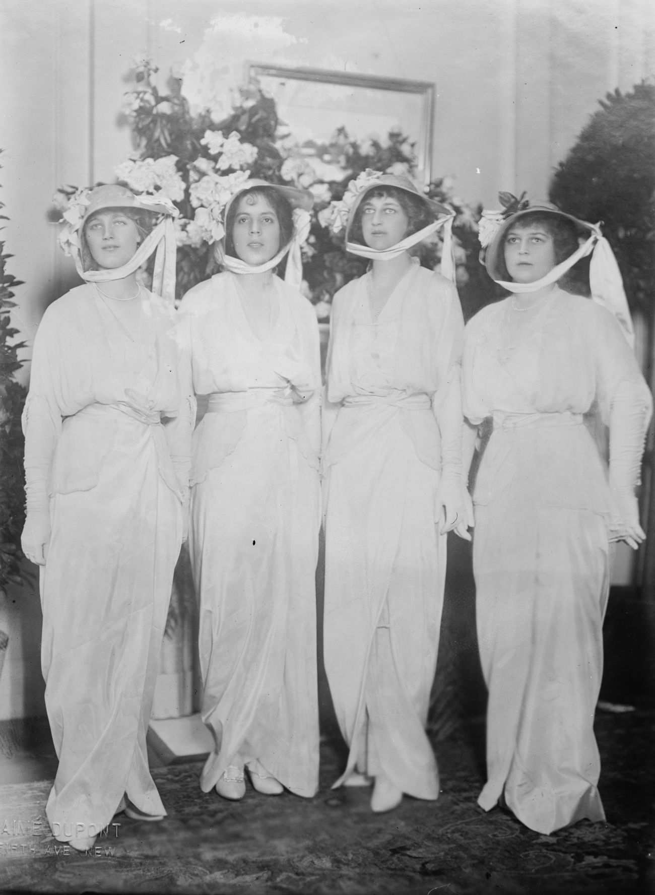 Group of Bridesmaids from 1913