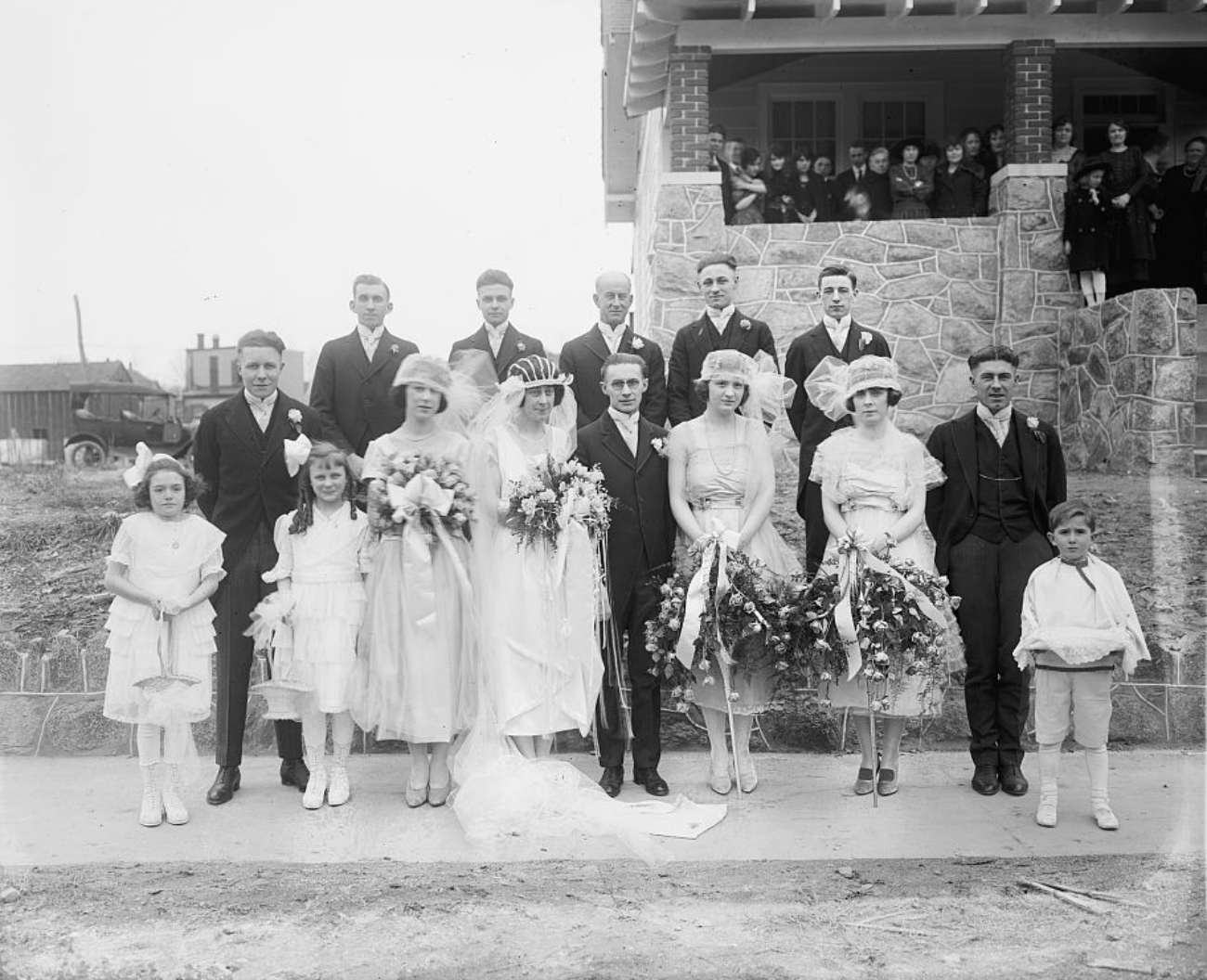 1920s Wedding Party