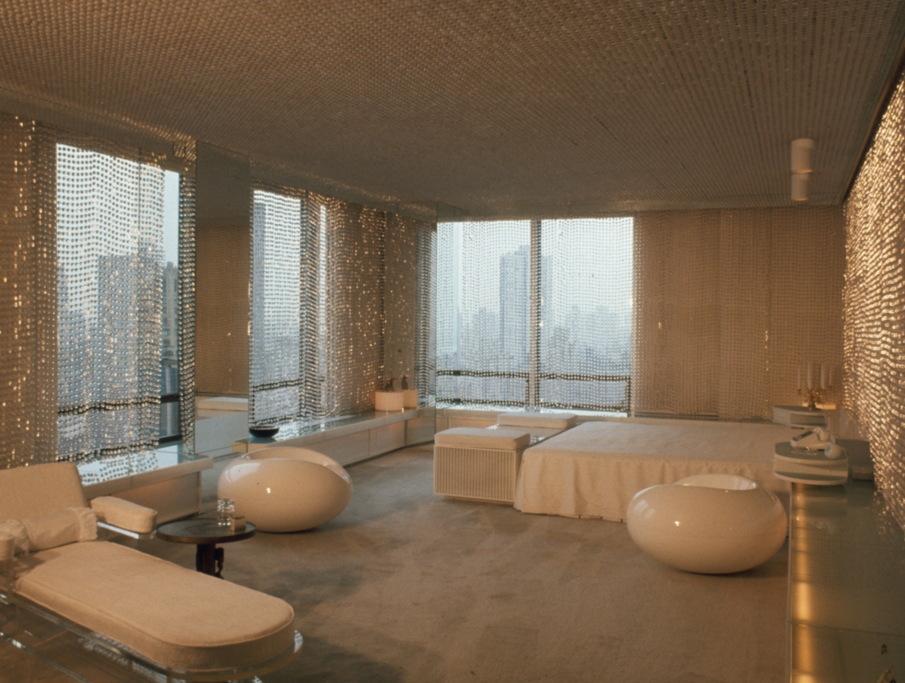 1960s Futuristic Bedroom