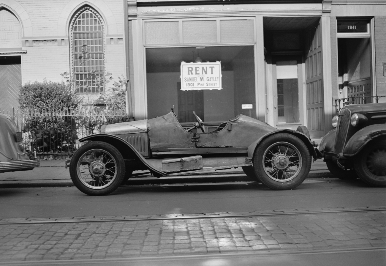 Open Top Jalopy in 1939
