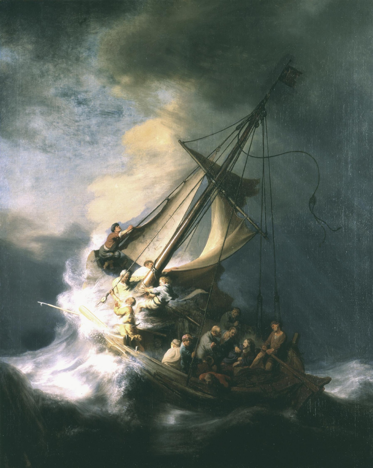 Storm Sea of Galilee Stolen Rembrandt Painting