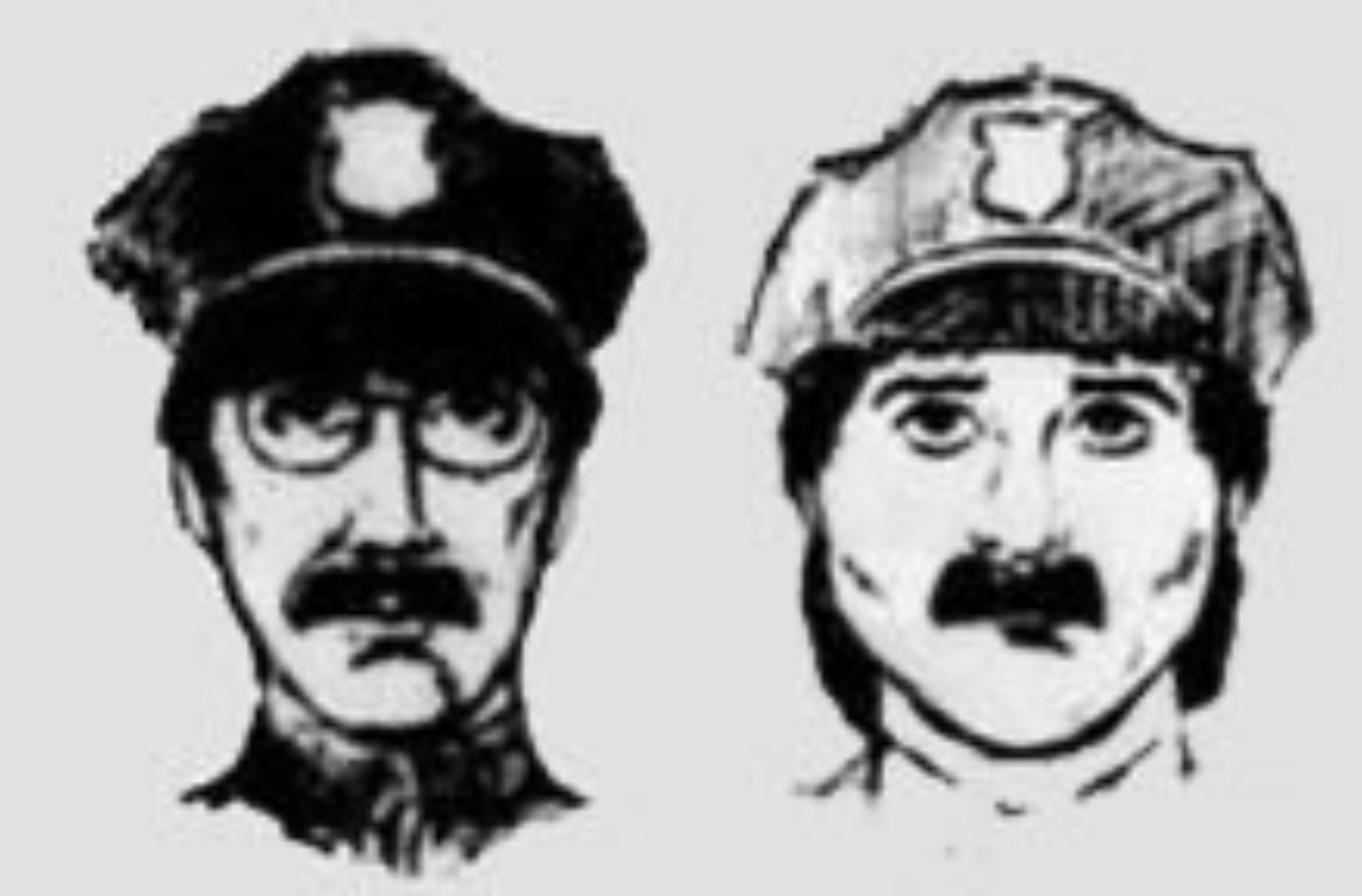 Police Sketches of Suspects in Gardner Museum Theft