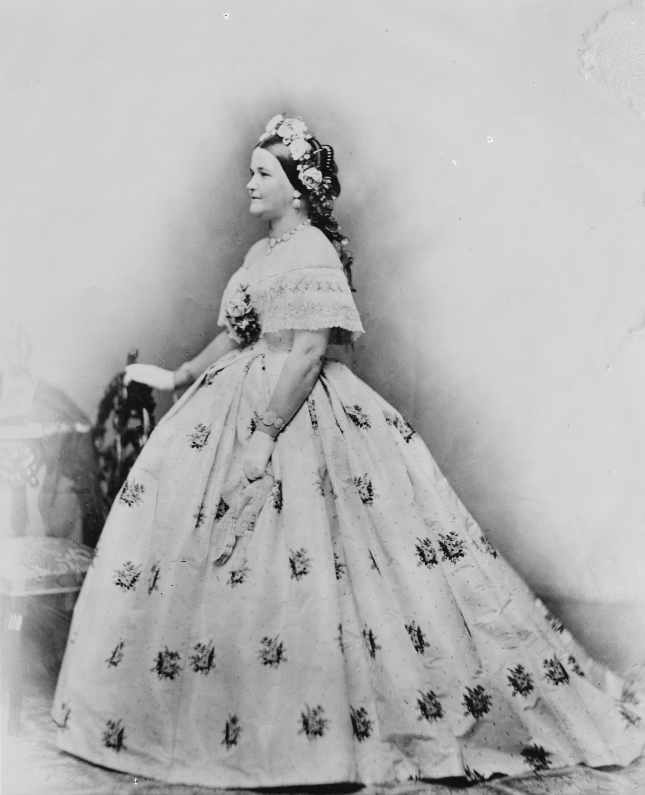 Mary Todd Lincoln Inauguration Dress