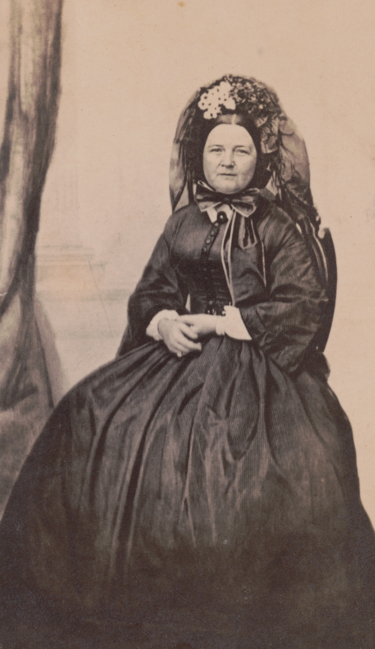 Mary Todd Lincoln in Mourning Dress