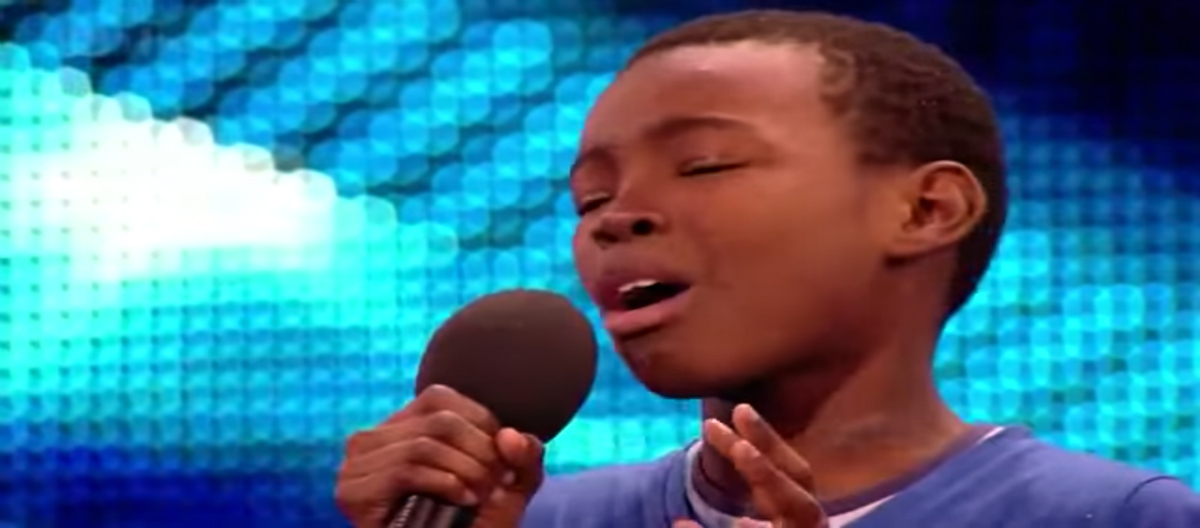 This NineYearOld Broke Down in Tears And Then Blew Us All Away