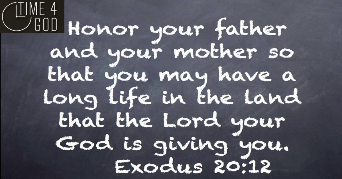 honor thy father and mother verse