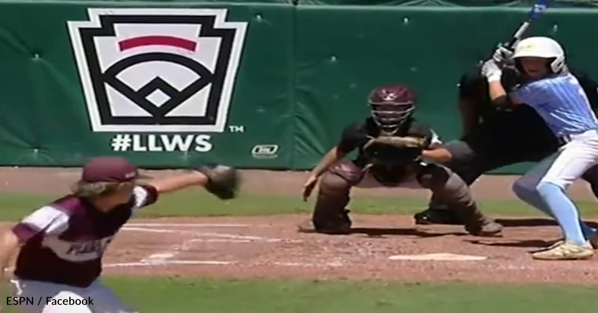 Little League Batter Comforts Pitcher After a Wild Throw