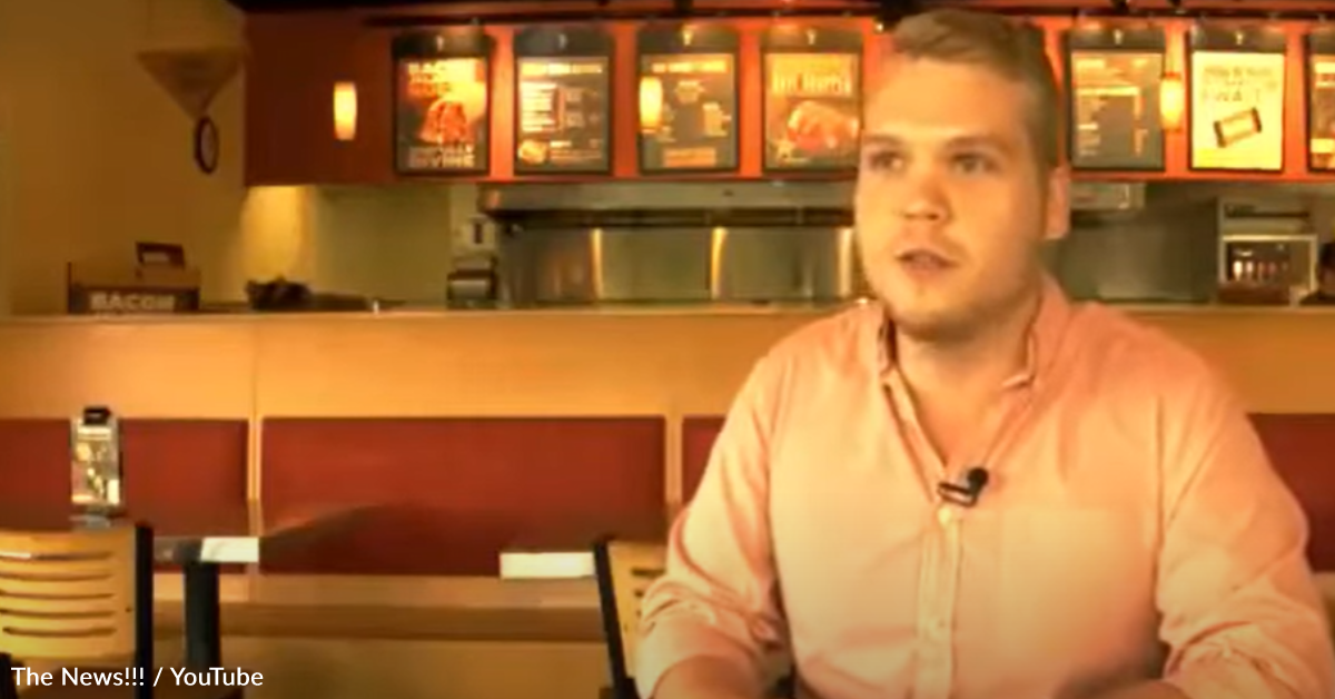 Video Captures Fast Food Worker’s Act Of Kindness Toward Disabled