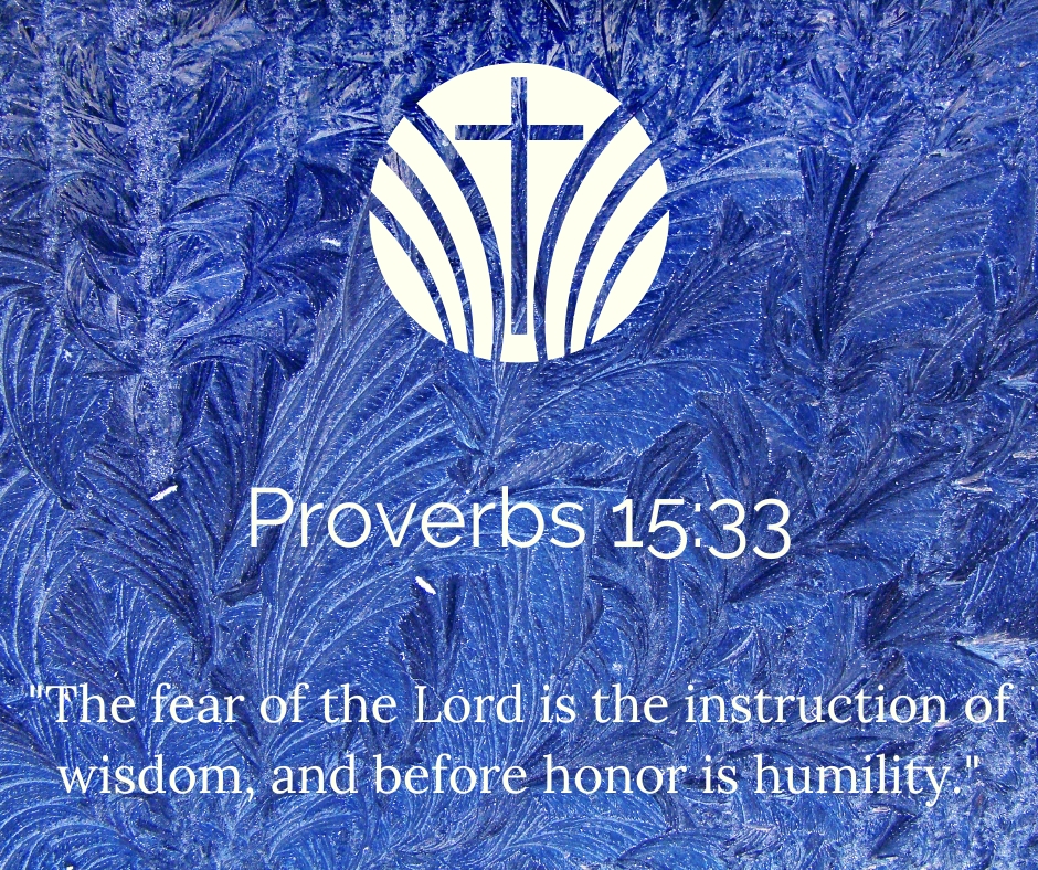 Proverbs 15.33