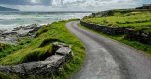 Irish Coastal Road Feature