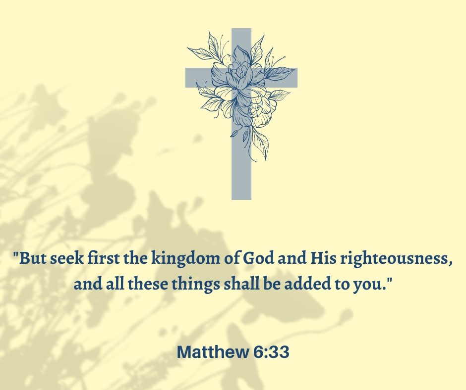 Matthew 6.33