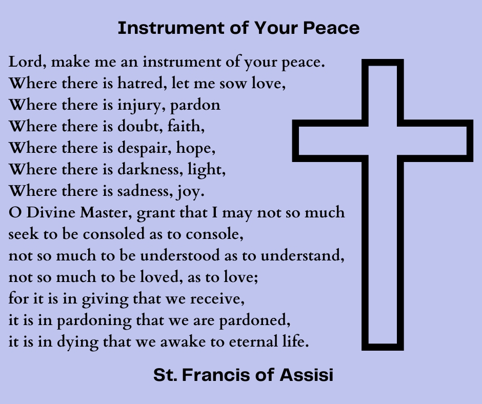 Instrument of Your Peace